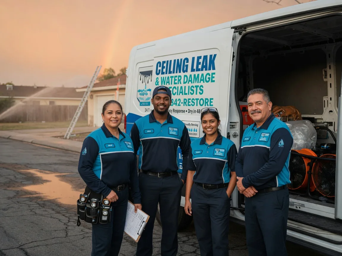 Ceiling Leak Cleanup company in North Java, NY